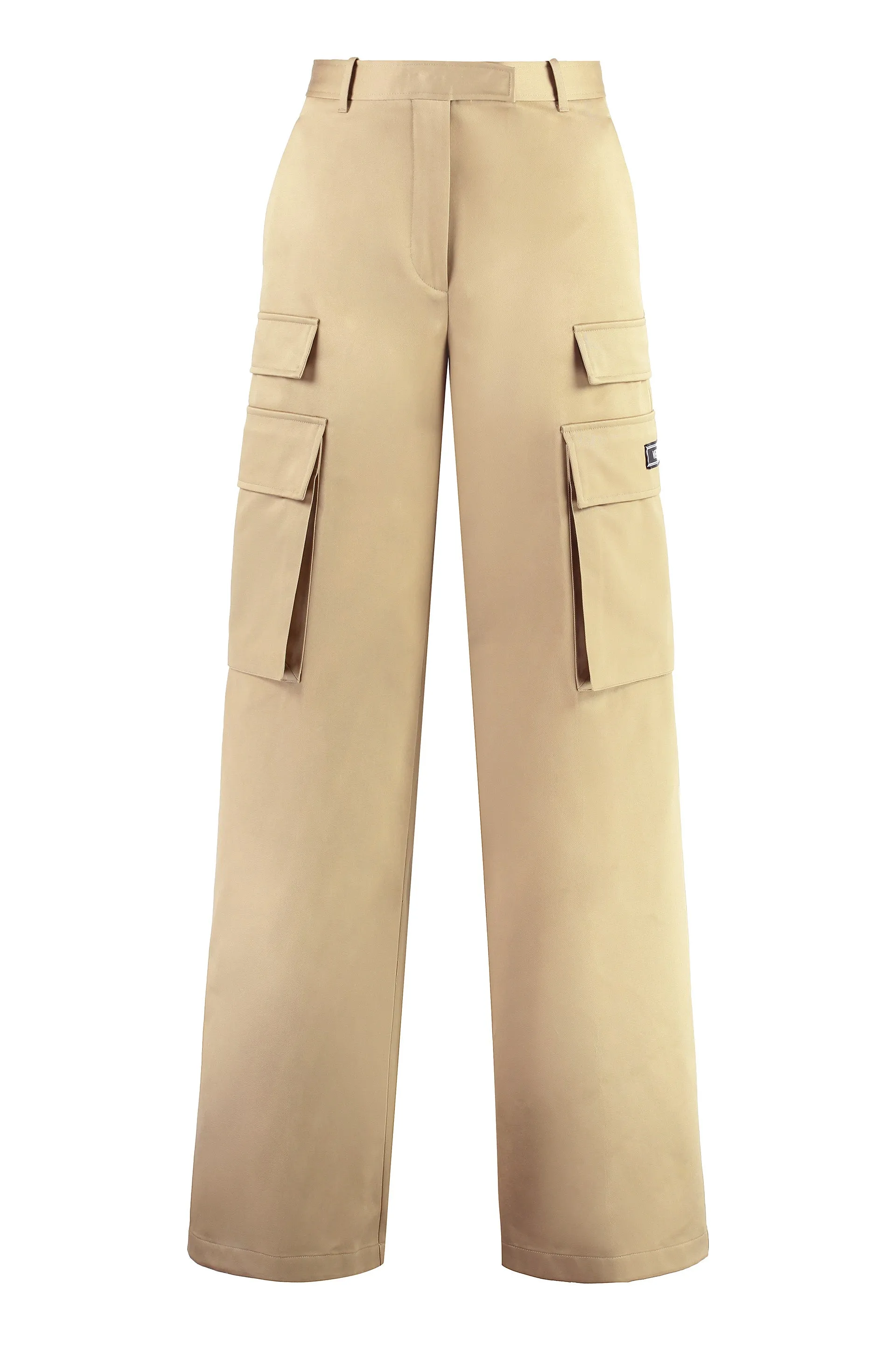 Versace Pantaloni cargo in gabardine