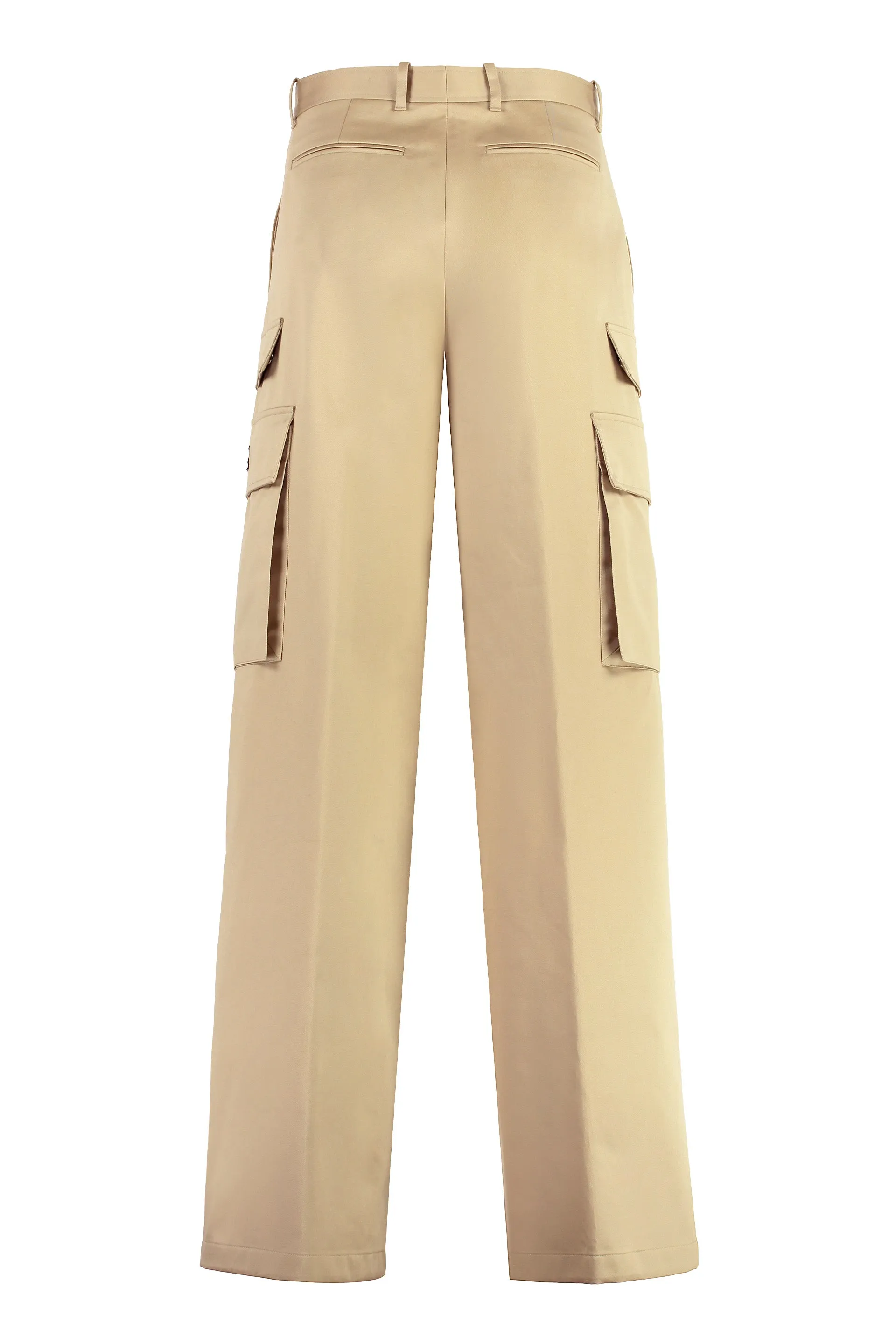 Versace Pantaloni cargo in gabardine