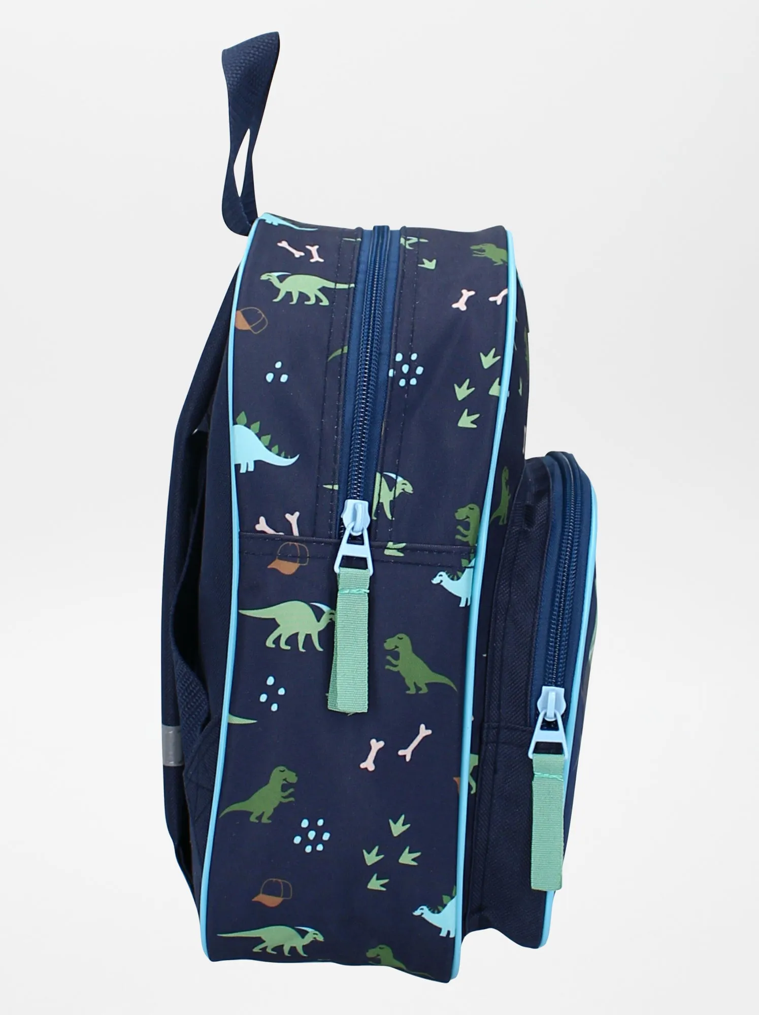 Zaino con stampa dinosauri - blu