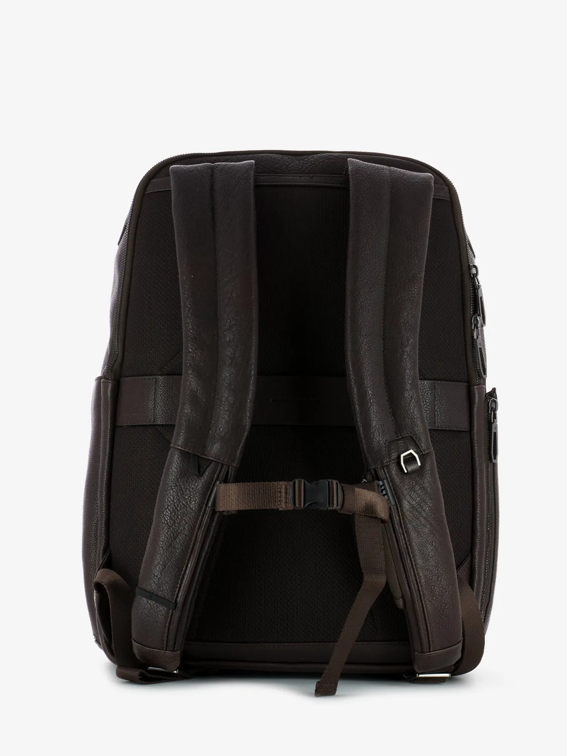 Zaino pc 15.6 in pelle marrone
