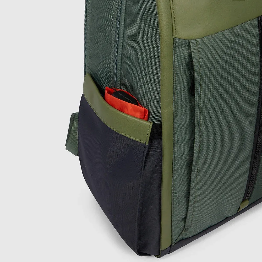 Zaino PIQUADRO con porta pc 15.6 pollici o porta iPad CA6314S131 verde