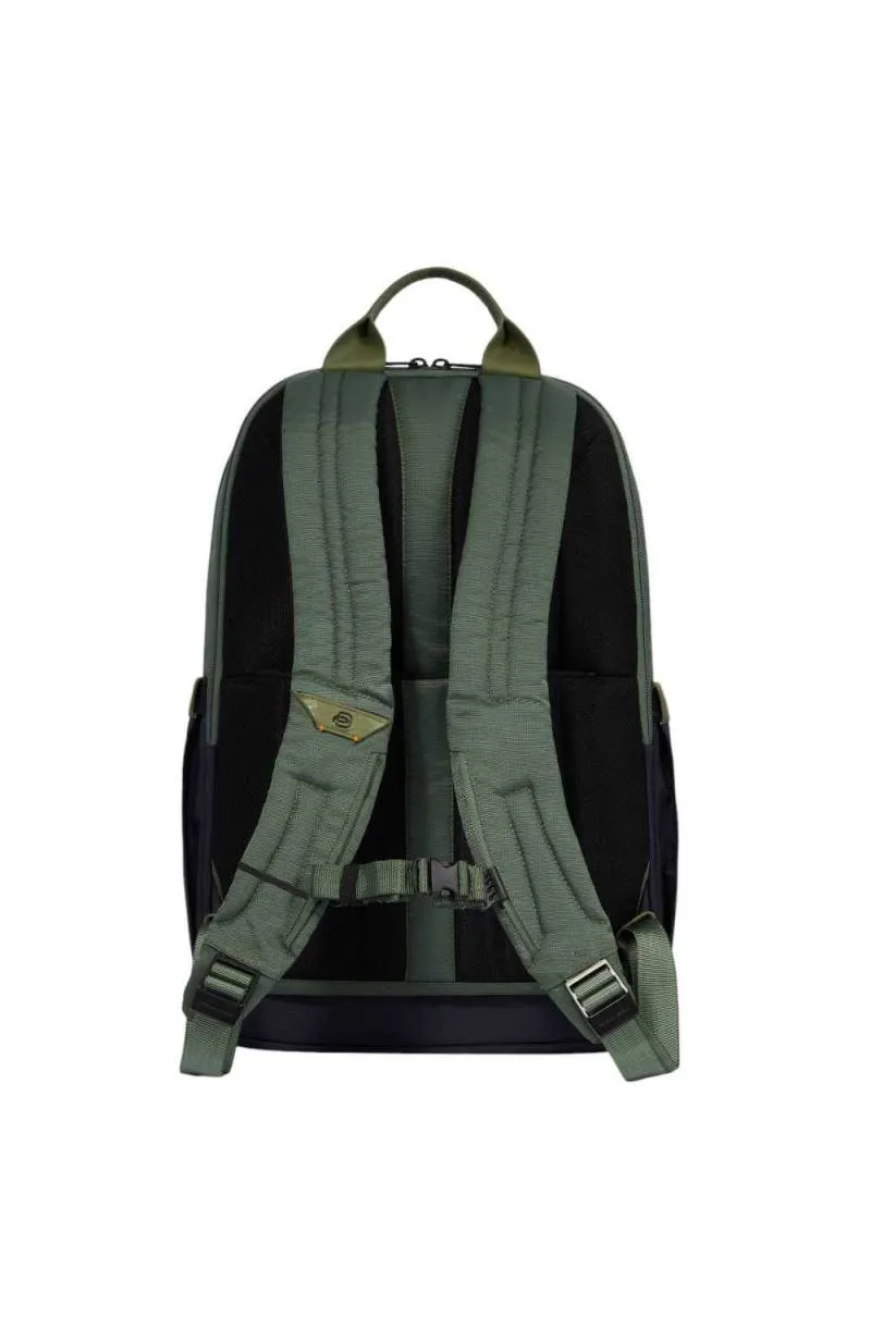 Zaino PIQUADRO con porta pc 15.6 pollici o porta iPad CA6314S131 verde