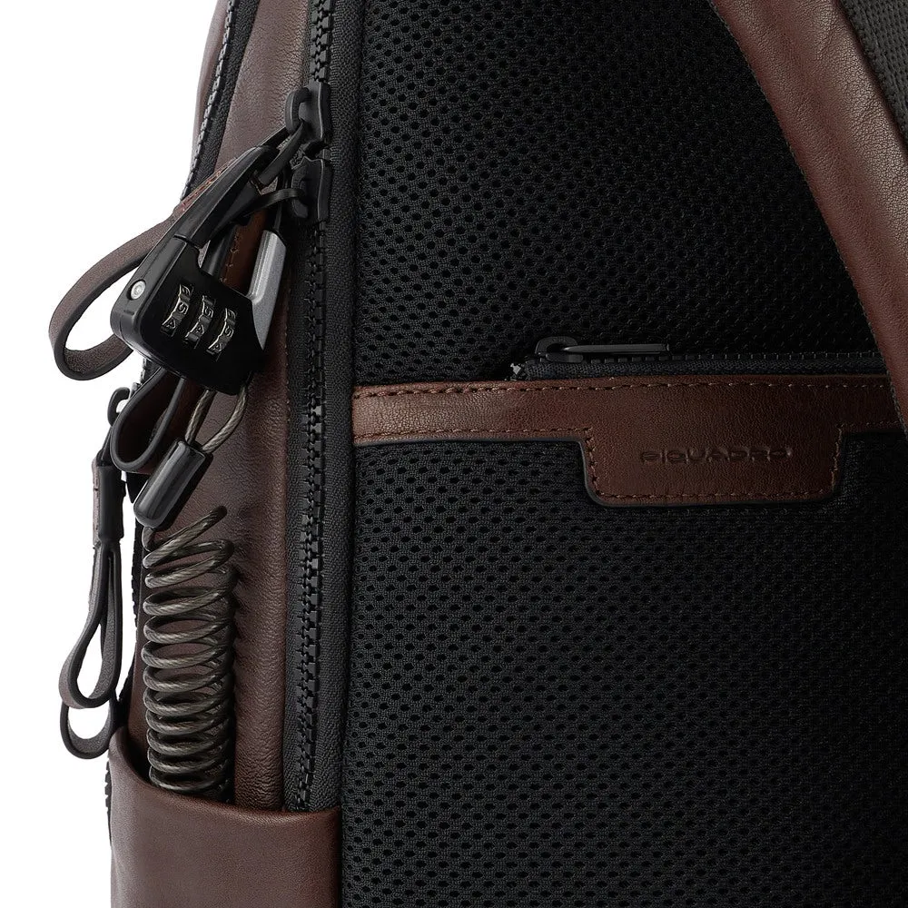 Zaino PIQUADRO Porta Pc 15 e iPad in Pelle Blu Linea Harper - CA3349AP