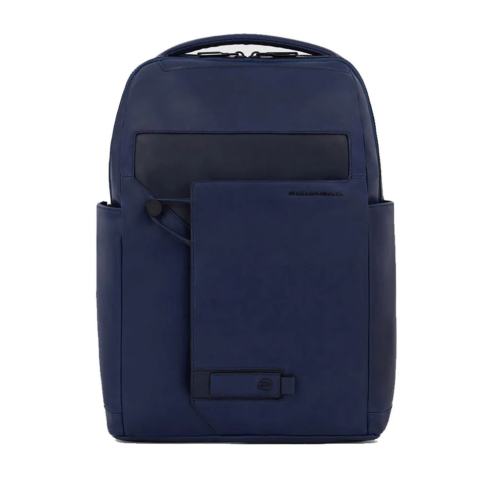Zaino PIQUADRO porta Pc 15,6 in Pelle Colore Blu Linea Aye - CA6206W119