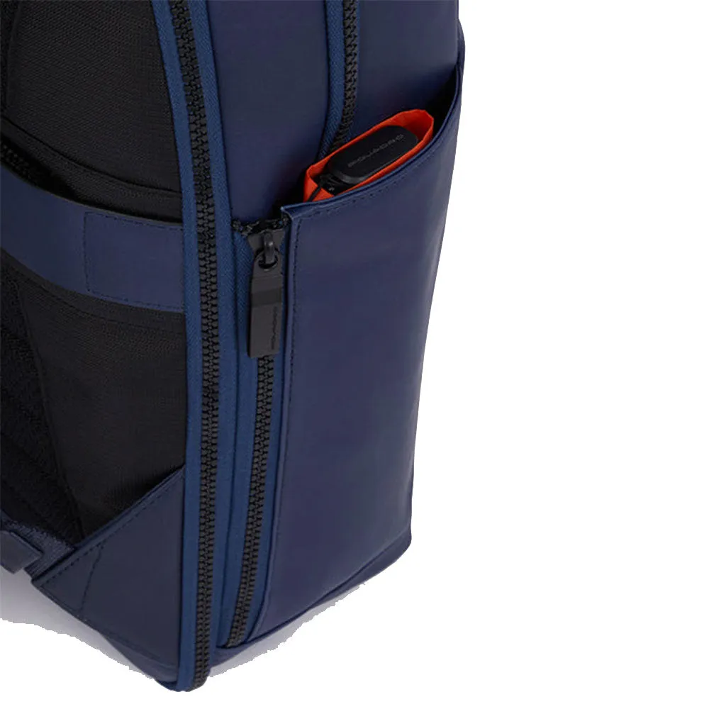 Zaino PIQUADRO porta Pc 15,6 in Pelle Colore Blu Linea Aye - CA6206W119