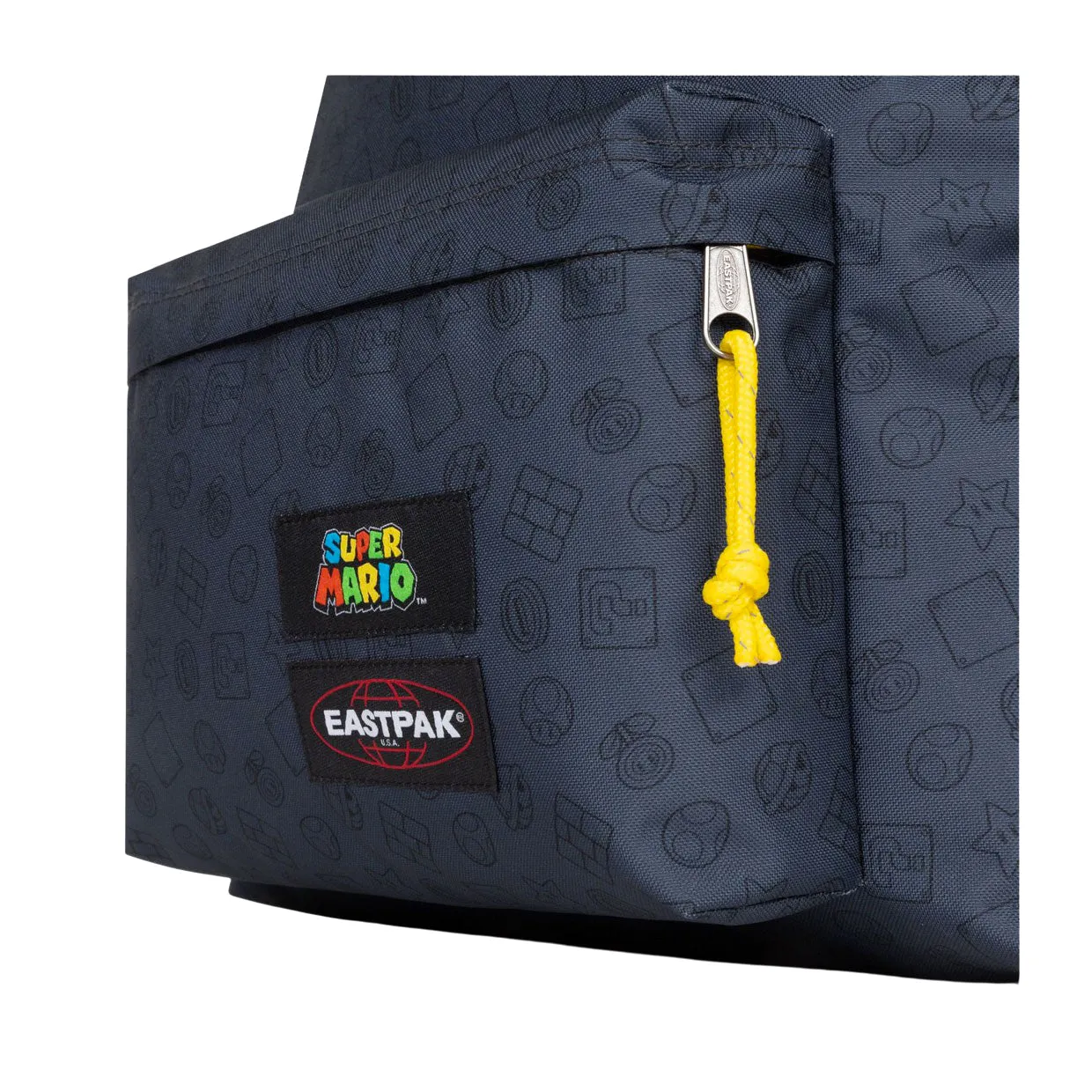 Zaino Unisex Eastpak Padded Pak'r Mario Grigio
